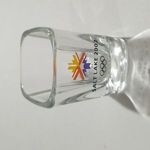 Salt Lake 2002 Winter Olympics shot glass